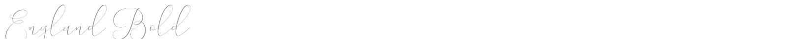 England font preview